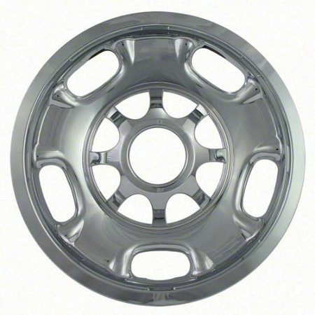 COAST2COAST 17", 5 Spoke, Chrome Plated, Plastic, Set Of 4, Compatible With Steel Wheels IWCIMP84X